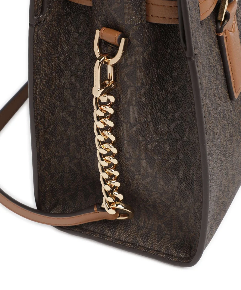 Michael Kors Hamilton Moderne Small Handtasche brown/acorn