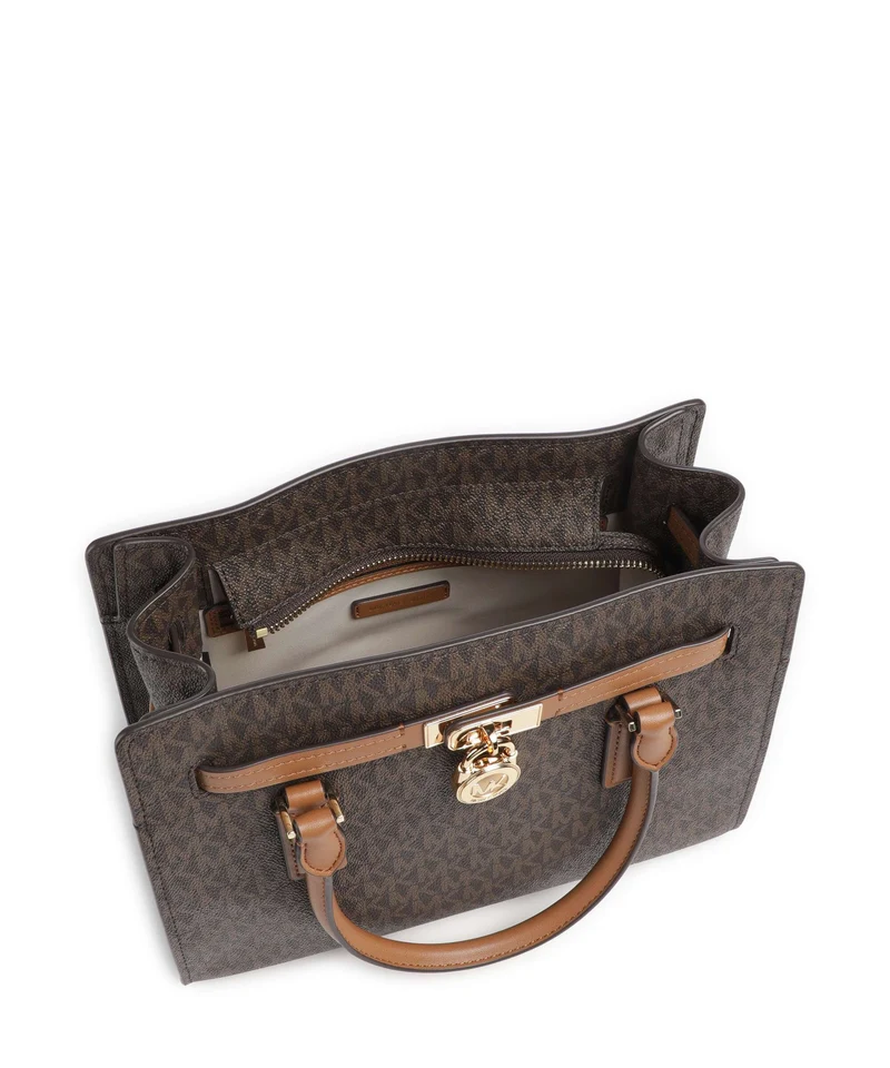 Michael Kors Hamilton Moderne Small Handtasche brown/acorn