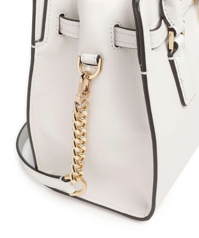 Michael Kors Hamilton Moderne Small Handtasche optic white
