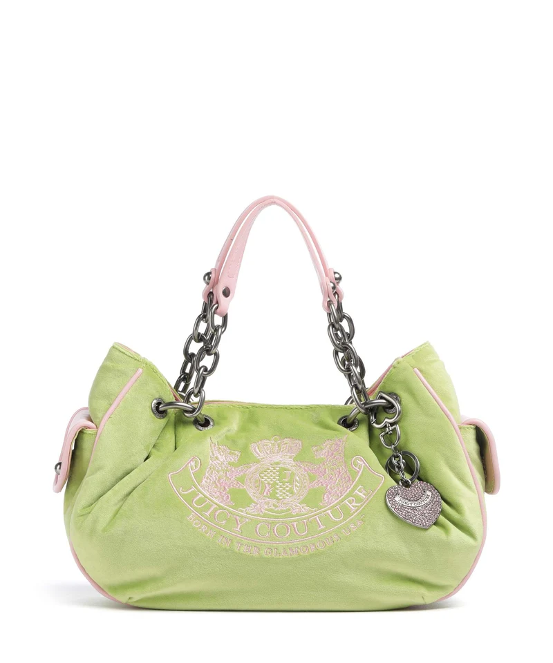 Juicy Couture Daydreamer Classic Crest M Beuteltasche pistachio green