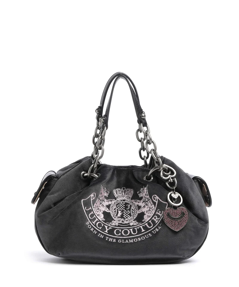 Juicy Couture Daydreamer Classic Crest M Beuteltasche grey