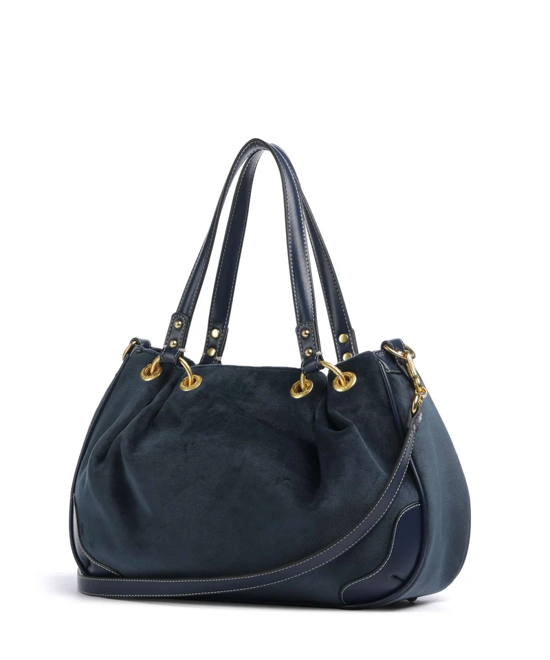 Juicy Couture Twig Narrative Velvet M Beuteltasche blue depths