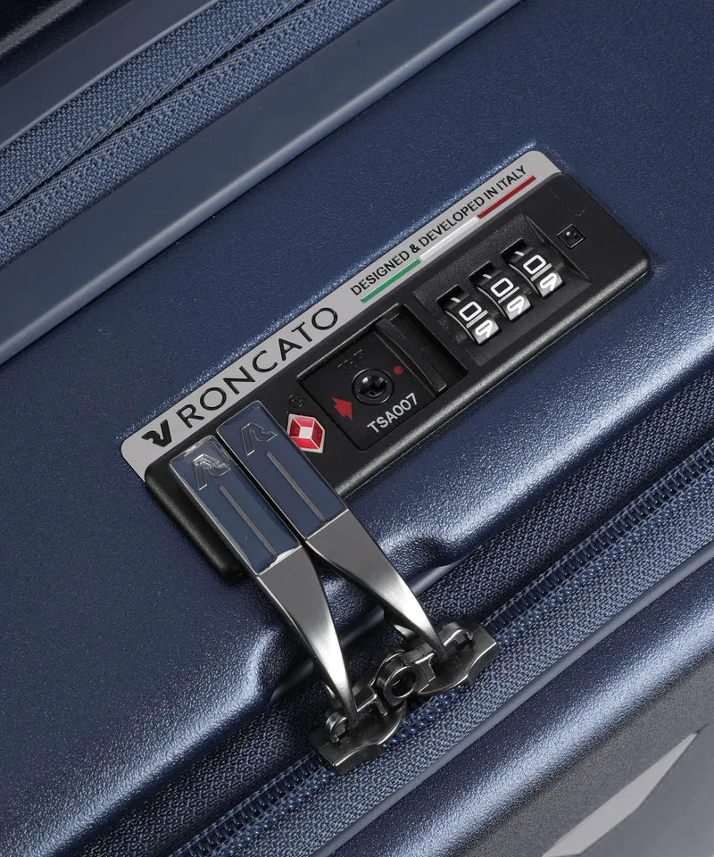 Roncato Florence 4-Rollen Trolley blu notte