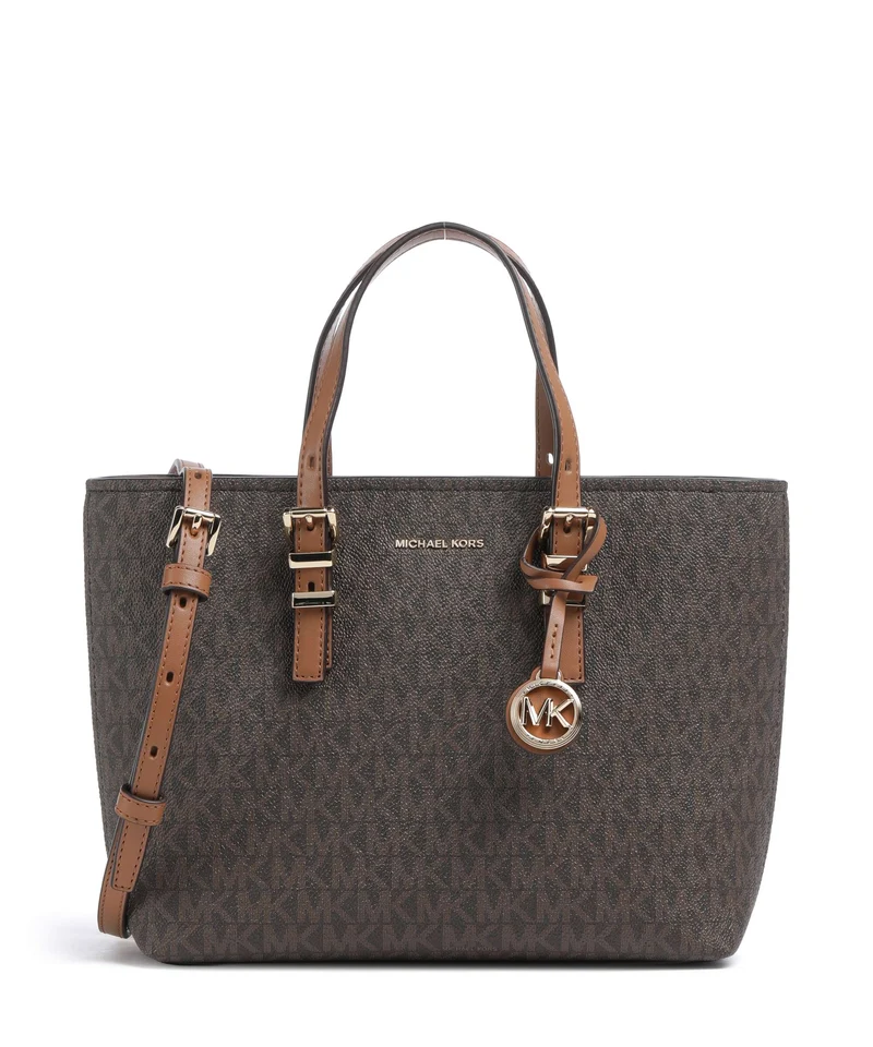 Michael Kors Quinn Small Handtasche brown/acorn