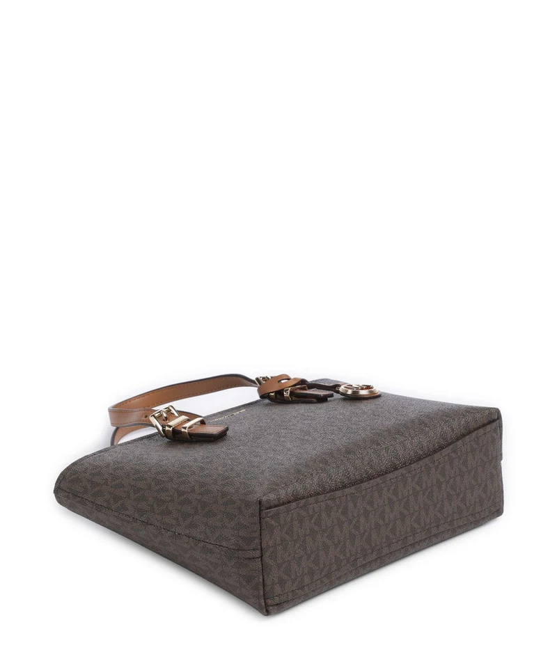 Michael Kors Quinn Small Handtasche brown/acorn
