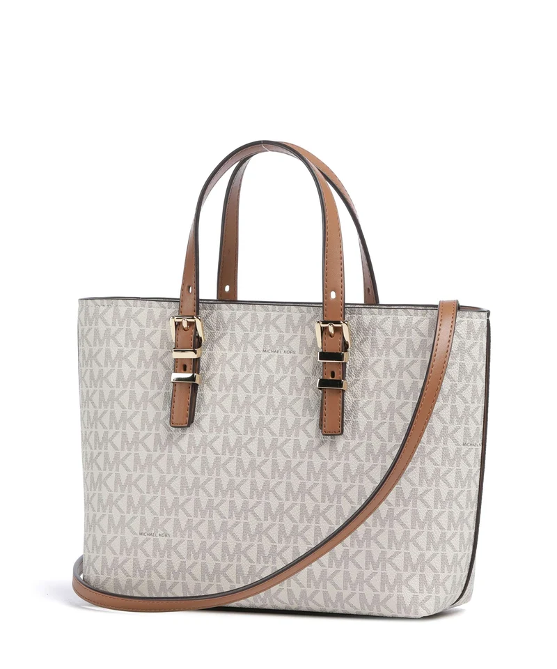 Michael Kors Quinn Small Handtasche vanilla/acrn