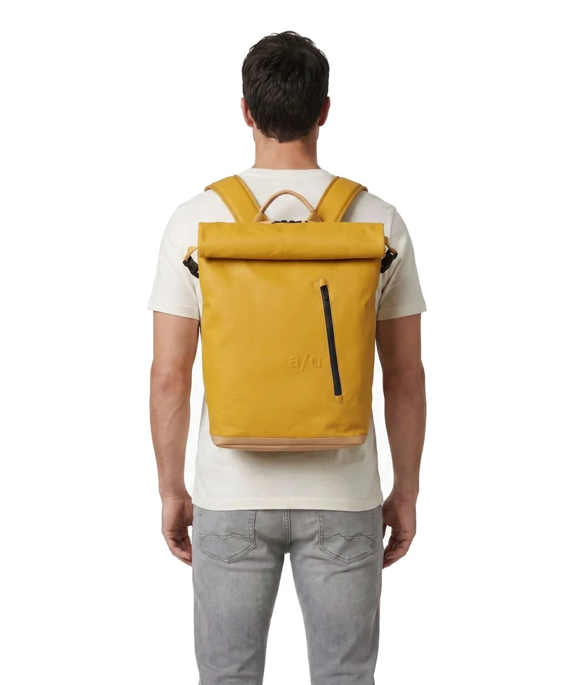 Aunts & Uncles Japan Fukui Rolltop Rucksack amber