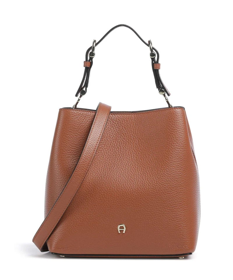 Aigner Delia S Bucket Handtasche cognac brown