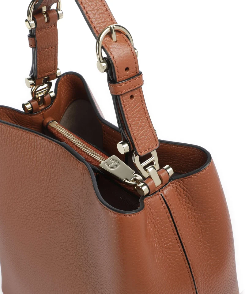 Aigner Delia S Bucket Handtasche cognac brown