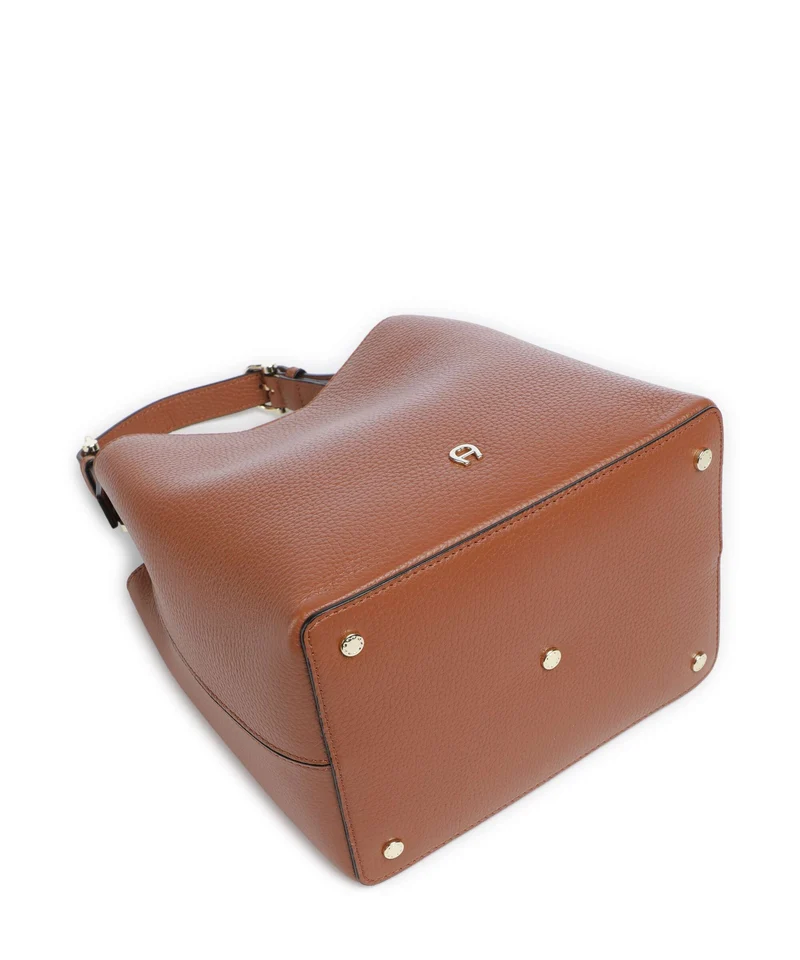 Aigner Delia S Bucket Handtasche cognac brown