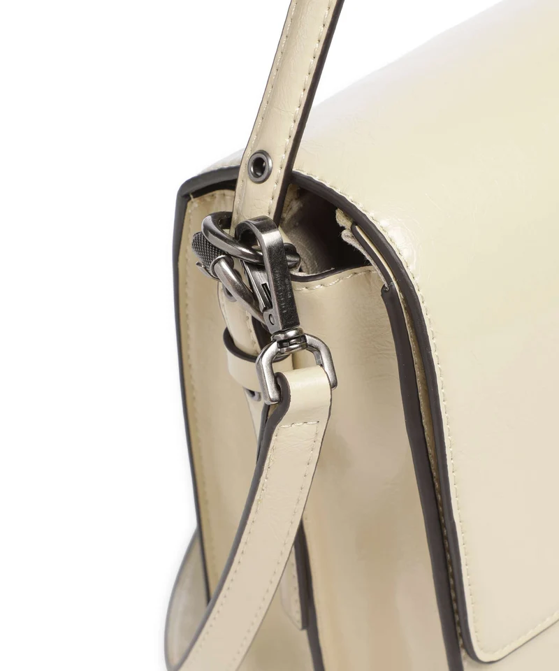 Liebeskind Audrey Recycled Lack Distressed M Schultertasche biscotti