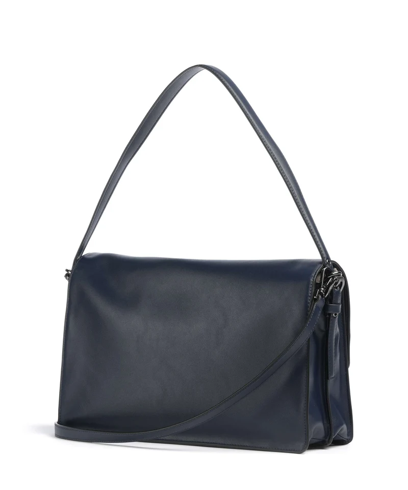Liebeskind Audrey Recycled Soft Calf M Schultertasche peacoat
