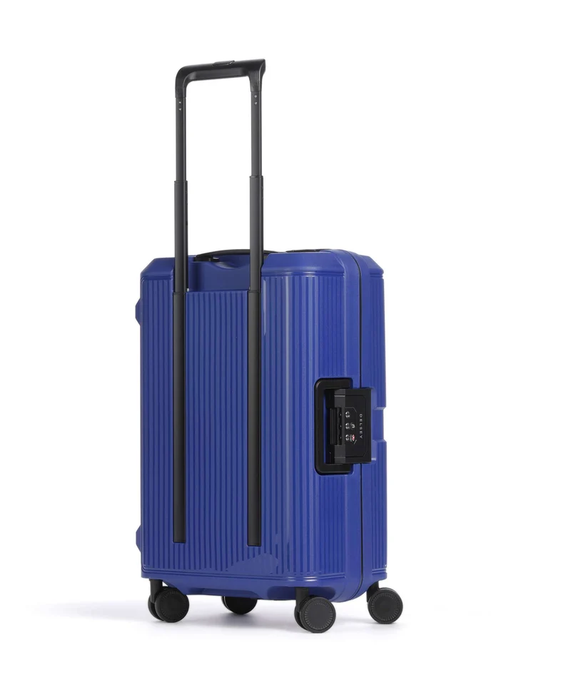 Delsey Paris Vauban 4-Rollen Trolley electric blue