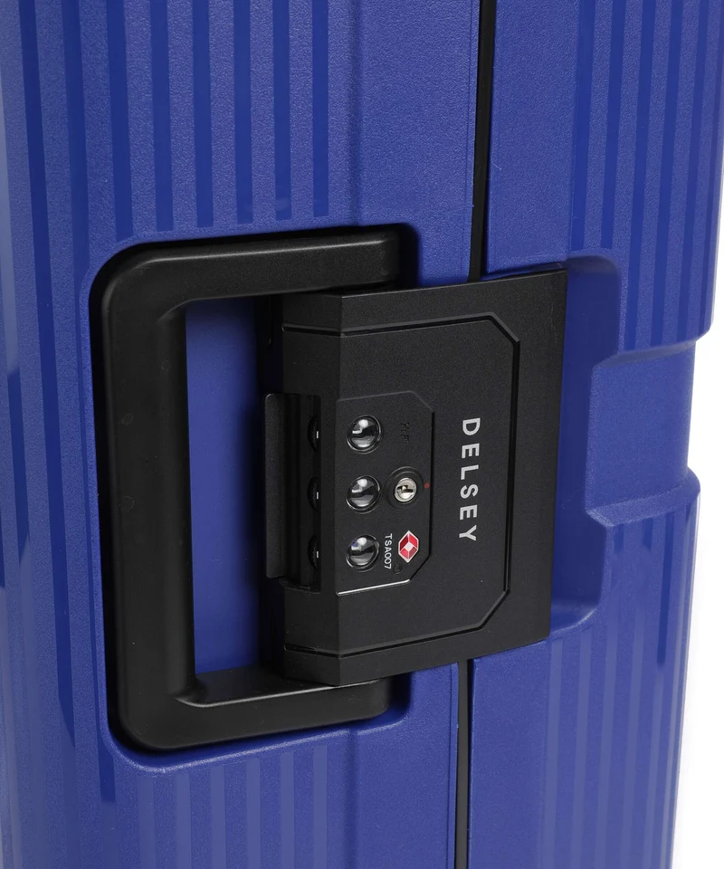 Delsey Paris Vauban 4-Rollen Trolley electric blue
