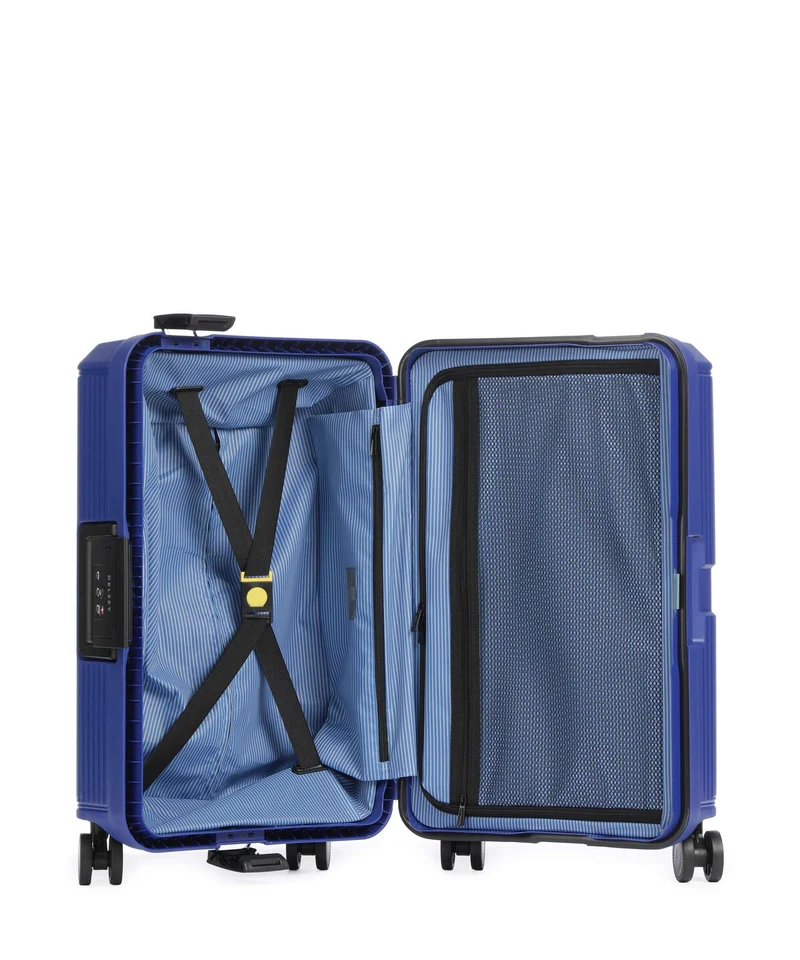 Delsey Paris Vauban 4-Rollen Trolley electric blue