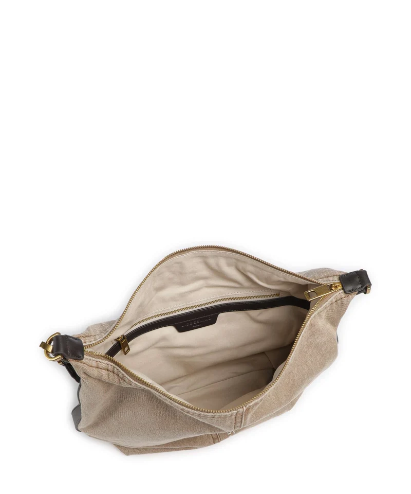 Liebeskind Paris Denim M Beuteltasche beige