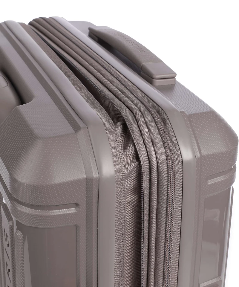 Delsey Paris Lutece Slim 4-Rollen Trolley brown
