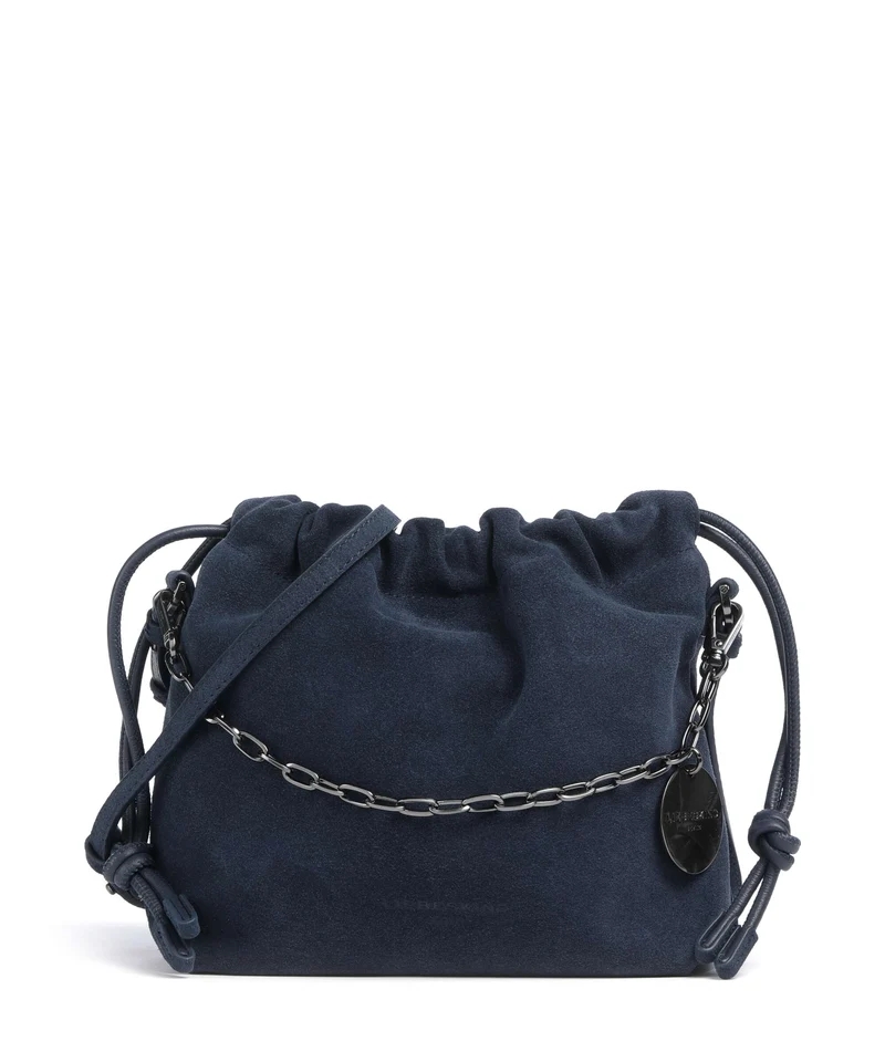 Liebeskind Lya II Hydro Suede S Bucket Handtasche peacoat