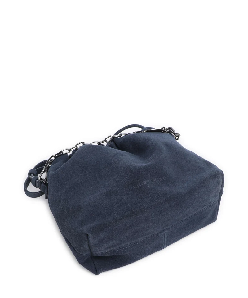 Liebeskind Lya II Hydro Suede S Bucket Handtasche peacoat