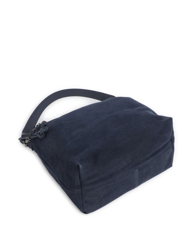 Liebeskind Lya II Hydro Suede M Bucket Handtasche peacoat