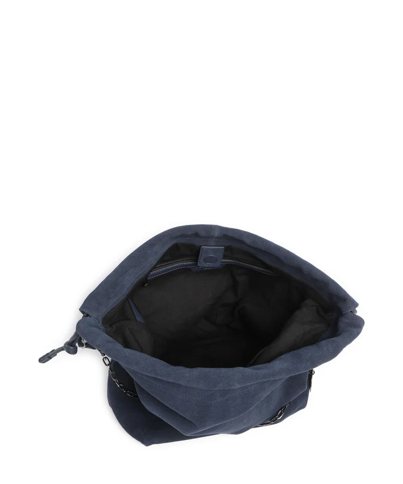 Liebeskind Lya II Hydro Suede M Bucket Handtasche peacoat
