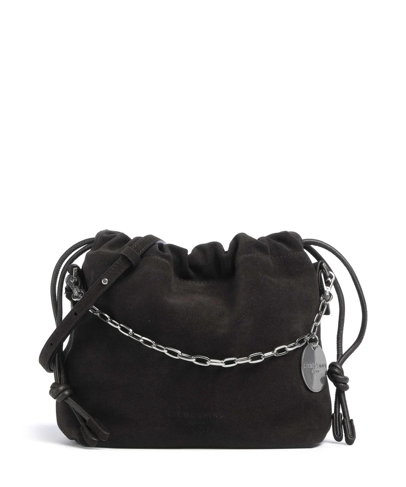 Liebeskind Lya II Hydro Suede S Bucket Handtasche deep soil