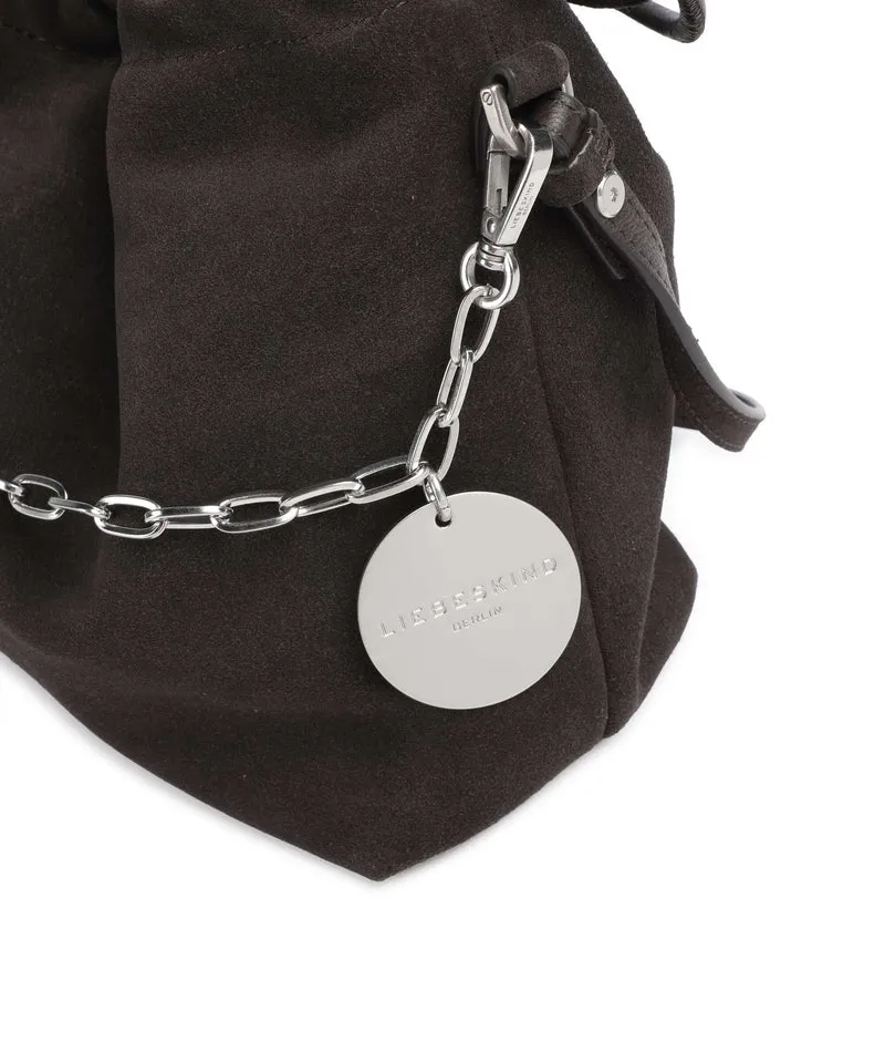 Liebeskind Lya II Hydro Suede S Bucket Handtasche deep soil