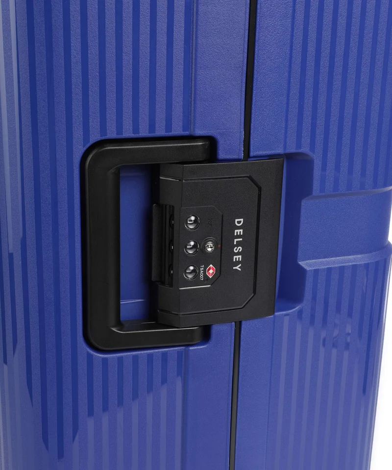Delsey Paris Vauban 4-Rollen Trolley electric blue