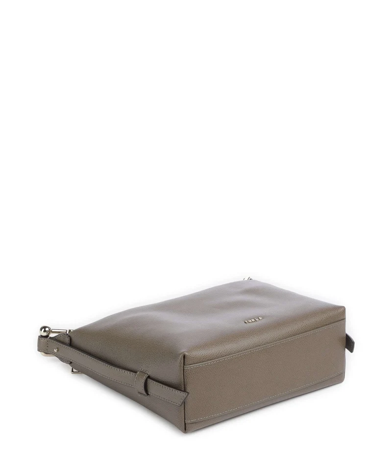 Furla Tonie Mini Schultertasche muddy gray