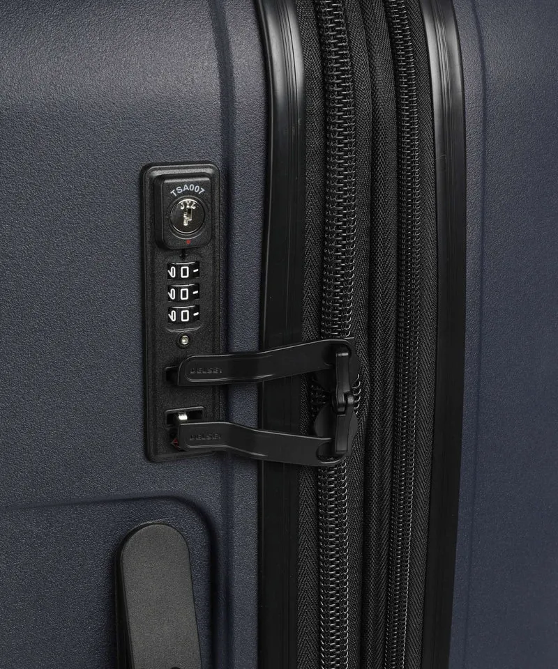Delsey Paris Belmont Plus 4-Rollen Trolley blue