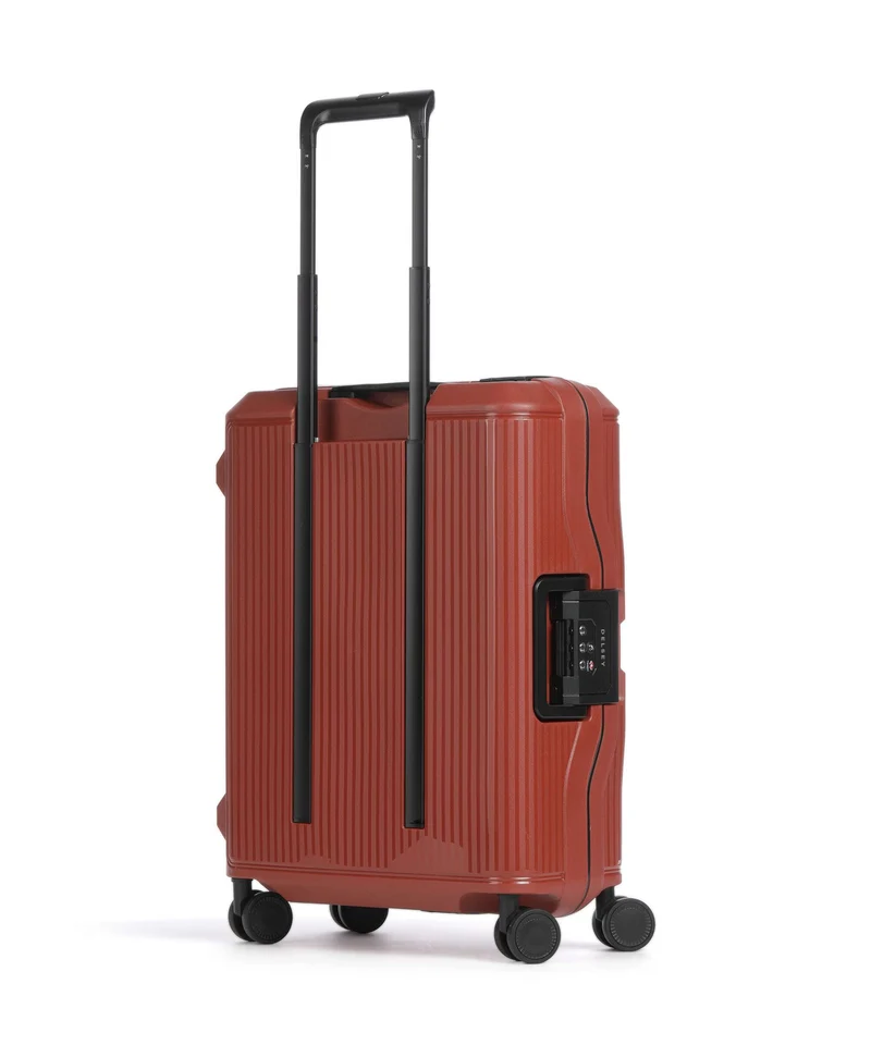 Delsey Paris Vauban Slim 4-Rollen Trolley terracotta