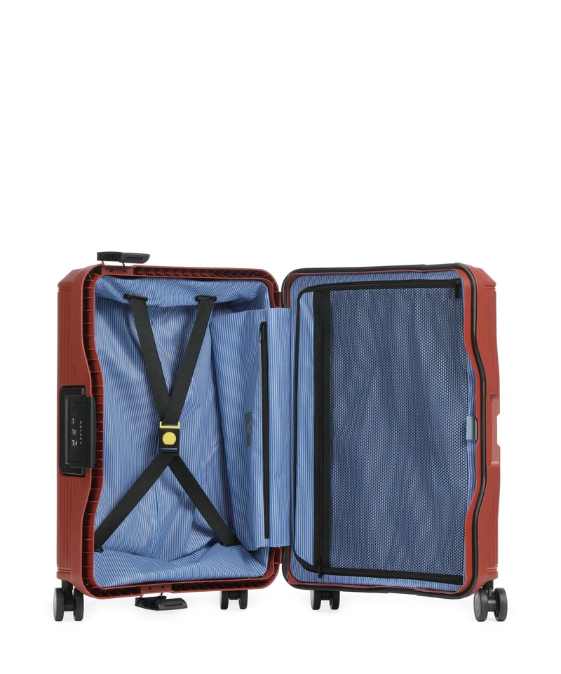 Delsey Paris Vauban Slim 4-Rollen Trolley terracotta