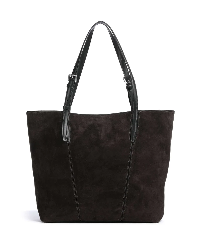 Liebeskind Una Recycled Suede M Shopper deep soil
