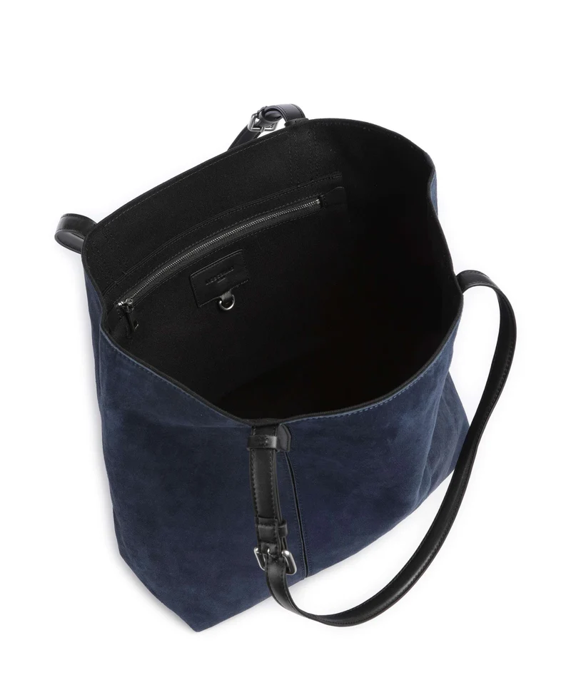 Liebeskind Una Recycled Suede M Shopper peacoat