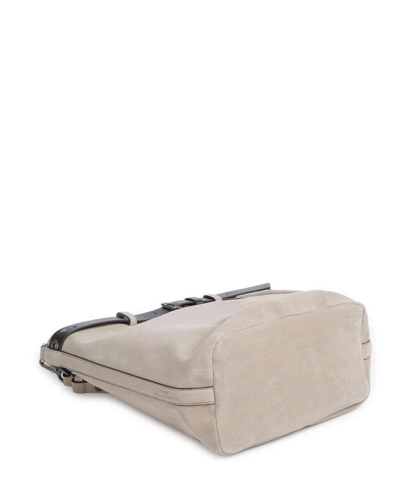 Liebeskind Zita Hydro Suede L Bucket Handtasche beige