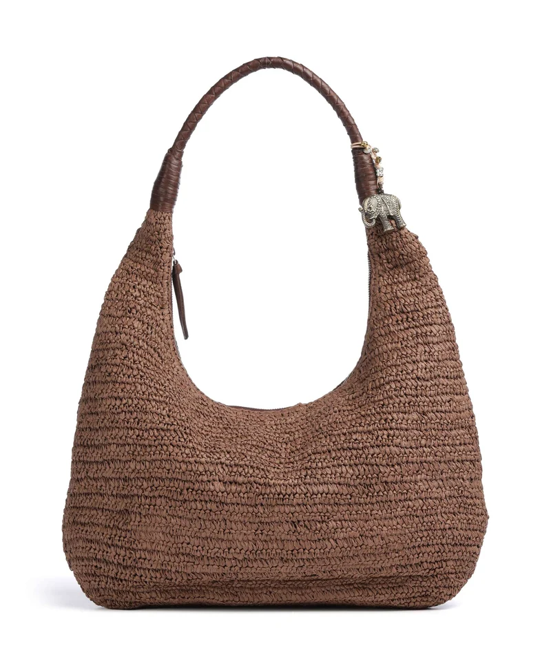Anokhi Beuteltasche brown
