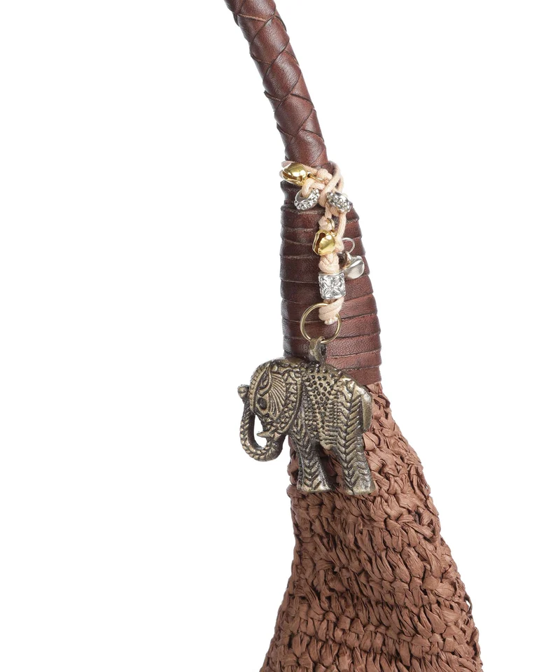 Anokhi Beuteltasche brown