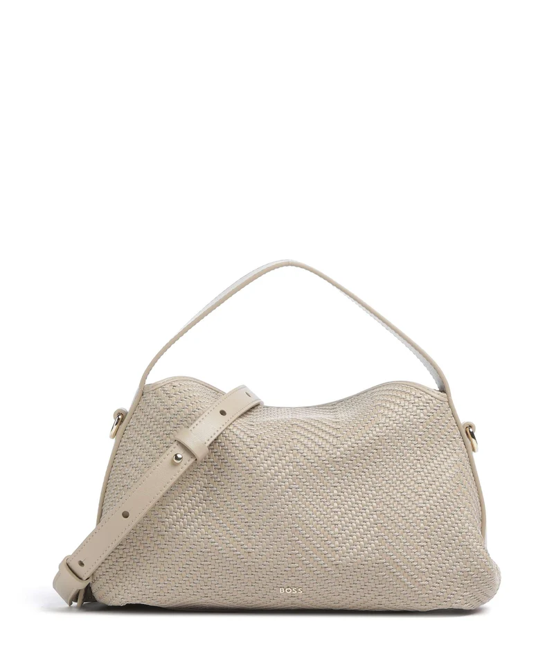 BOSS Caylie Umhängetasche light beige