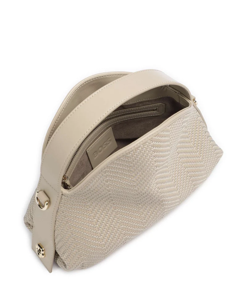 BOSS Caylie Umhängetasche light beige