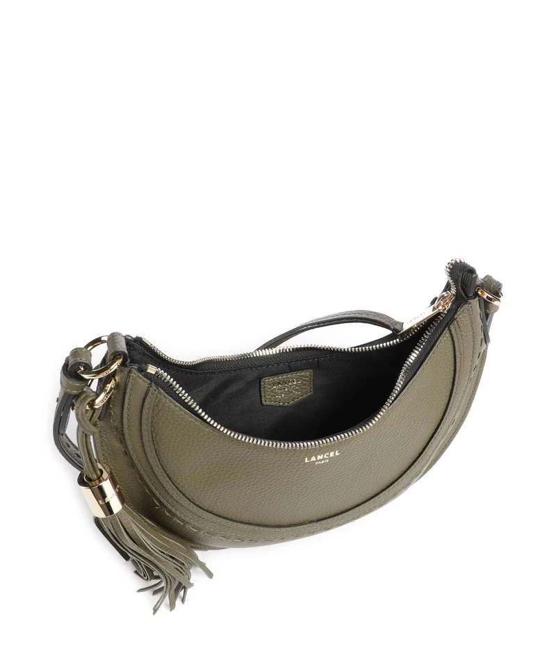 Lancel Hobohème S Schultertasche dark khaki