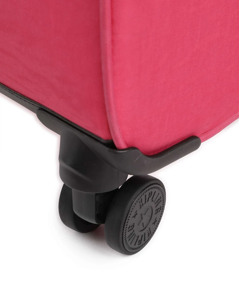 Kipling Basic Spontaneous M 4-Rollen Trolley resort pink
