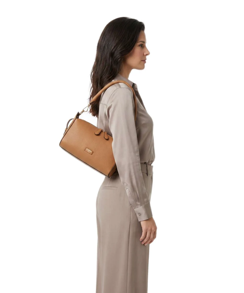Lancel Louison M Schultertasche camel