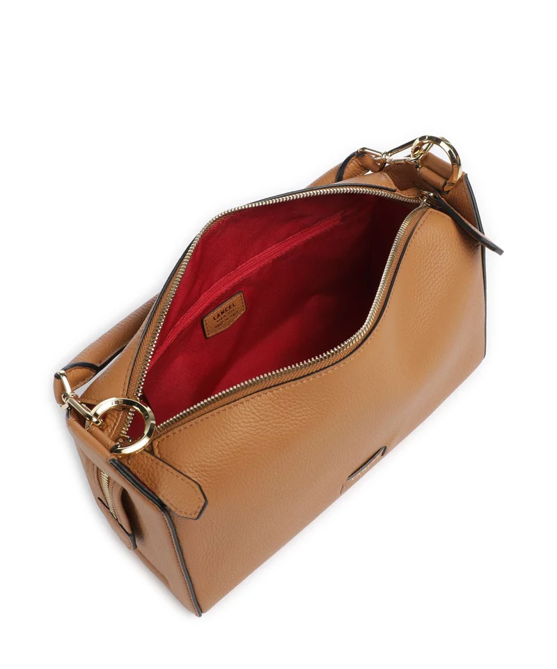 Lancel Louison M Schultertasche camel
