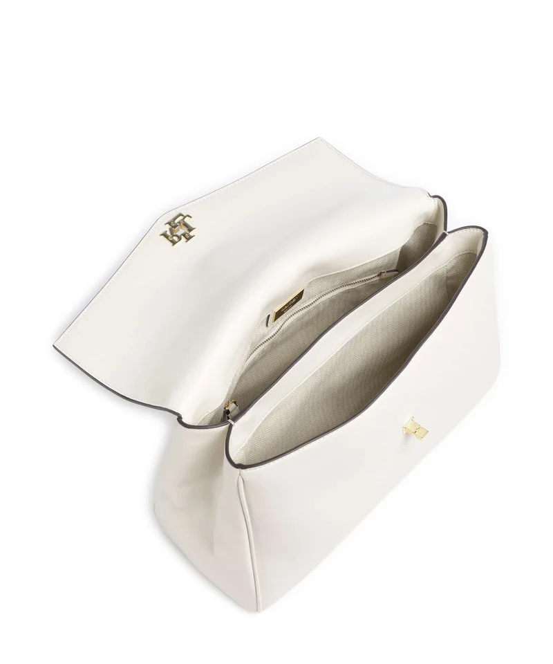 Lauren Ralph Lauren Farrah Medium Handtasche soft white