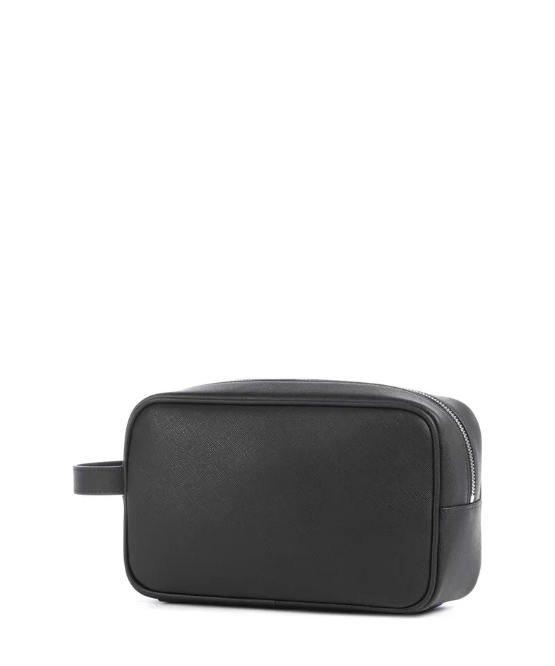 Emporio Armani Business Regenerated Kulturbeutel black beauty