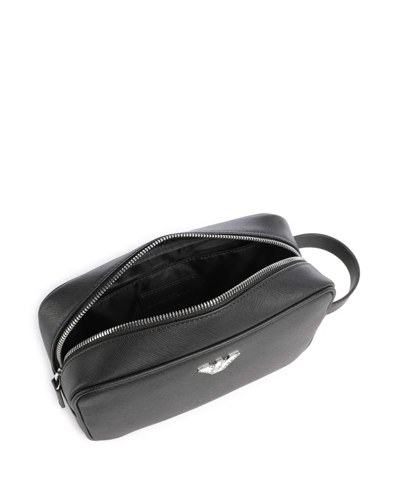 Emporio Armani Business Regenerated Kulturbeutel black beauty