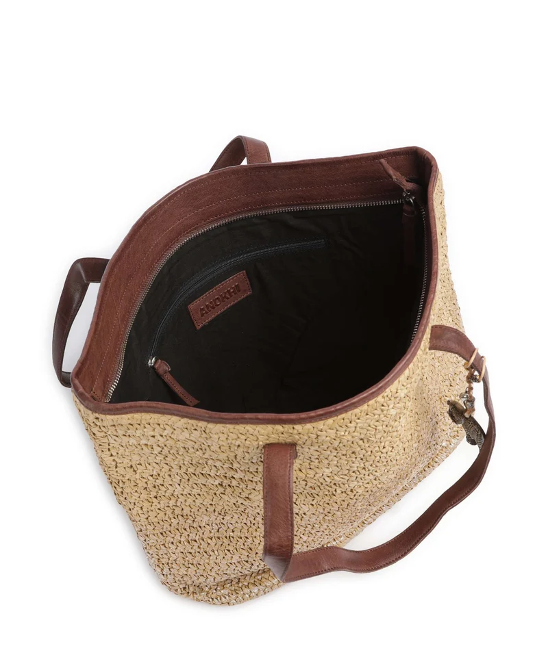 Anokhi Shopper natural metallic