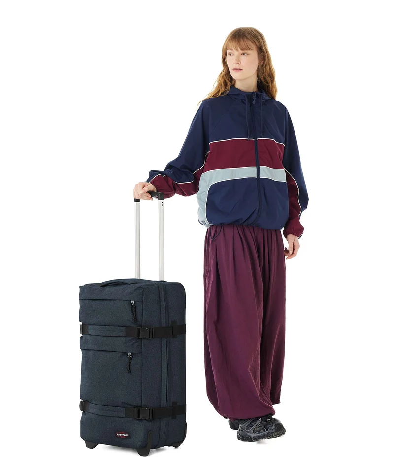 Eastpak Transit'R Plus Core M Rollenreisetasche triple denim
