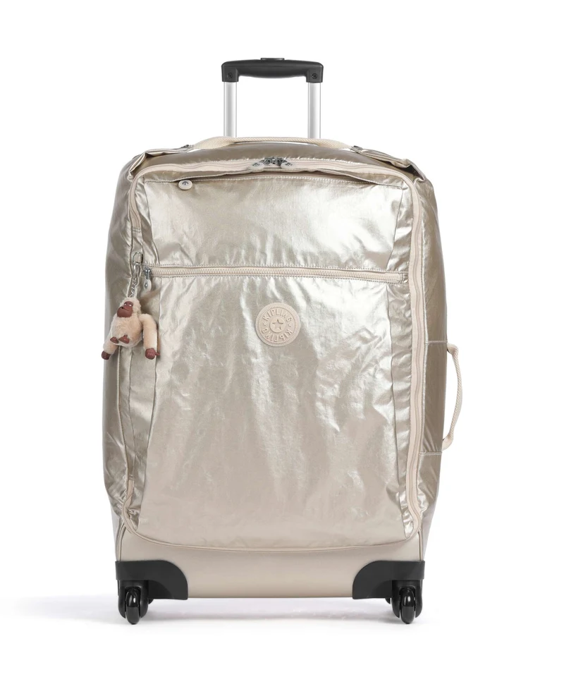 Kipling Basic Darcey M 4-Rollen Trolley starry gold metallic