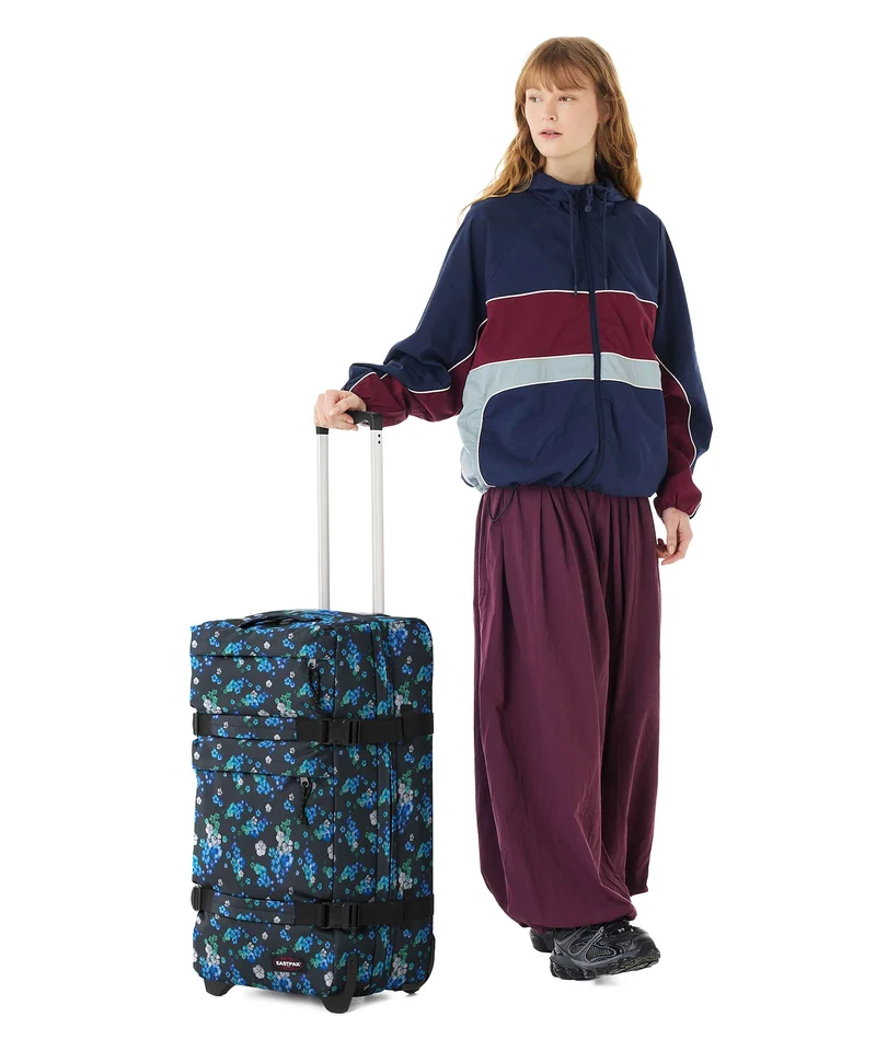 Eastpak Transit'R Plus Core M Rollenreisetasche floral bloom/black